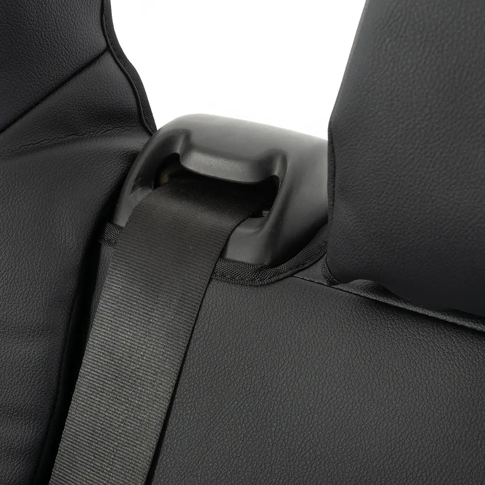 Fiat Talento Tailored Leatherette Seat Covers (2016 Onwards) - Black - UK Custom Covers