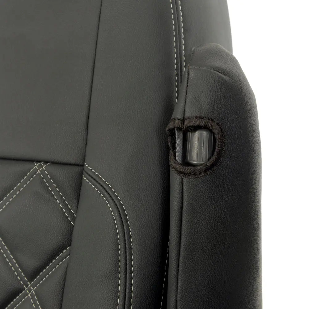 VW T5 / T5.1 Transporter Tailored Leatherette Seat Covers (2003-2015) - UK Custom Covers
