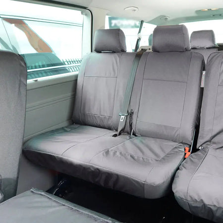 VW T6 / T6.1 Kombi Tailored PU Seat Covers (2015 Onwards) - UK Custom Covers