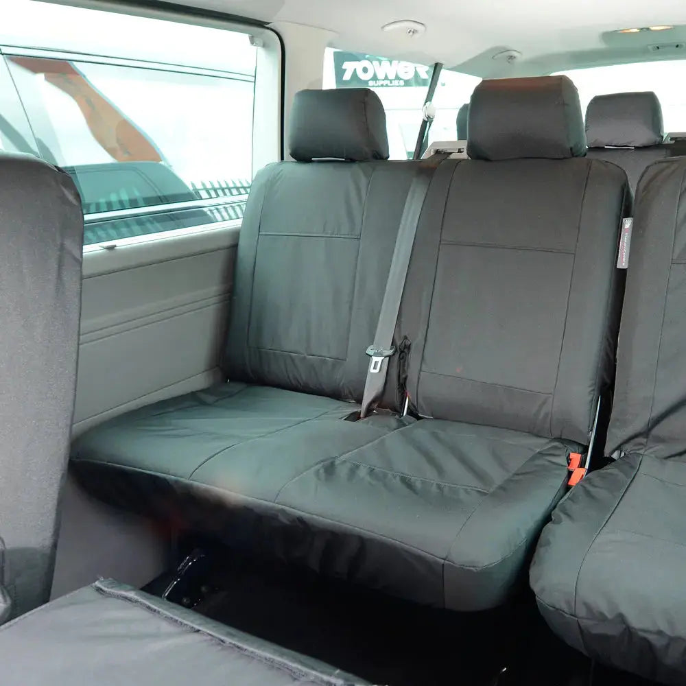 VW T6 / T6.1 Shuttle Tailored PU Seat Covers (2015 Onwards) - UK Custom Covers