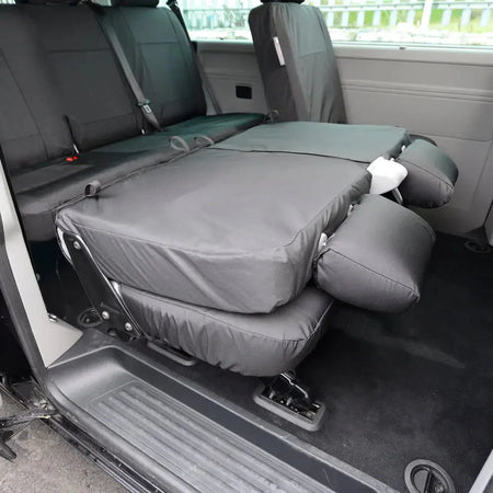 VW T6 / T6.1 Shuttle Tailored PU Seat Covers (2015 Onwards) - UK Custom Covers