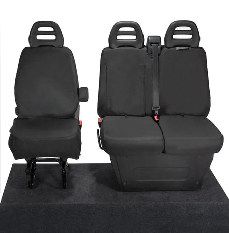 Iveco Daily Tailored PU Seat Covers - UK Custom Covers