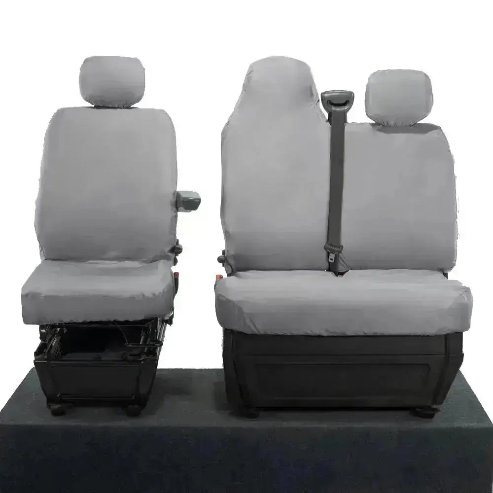 Renault Master ZE Seat Covers Cotton-Backed PU 2018+ UK Custom Covers