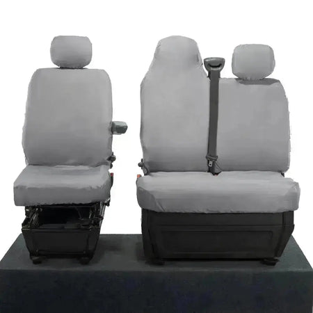 Renault Master ZE Seat Covers Cotton-Backed PU 2018+ UK Custom Covers