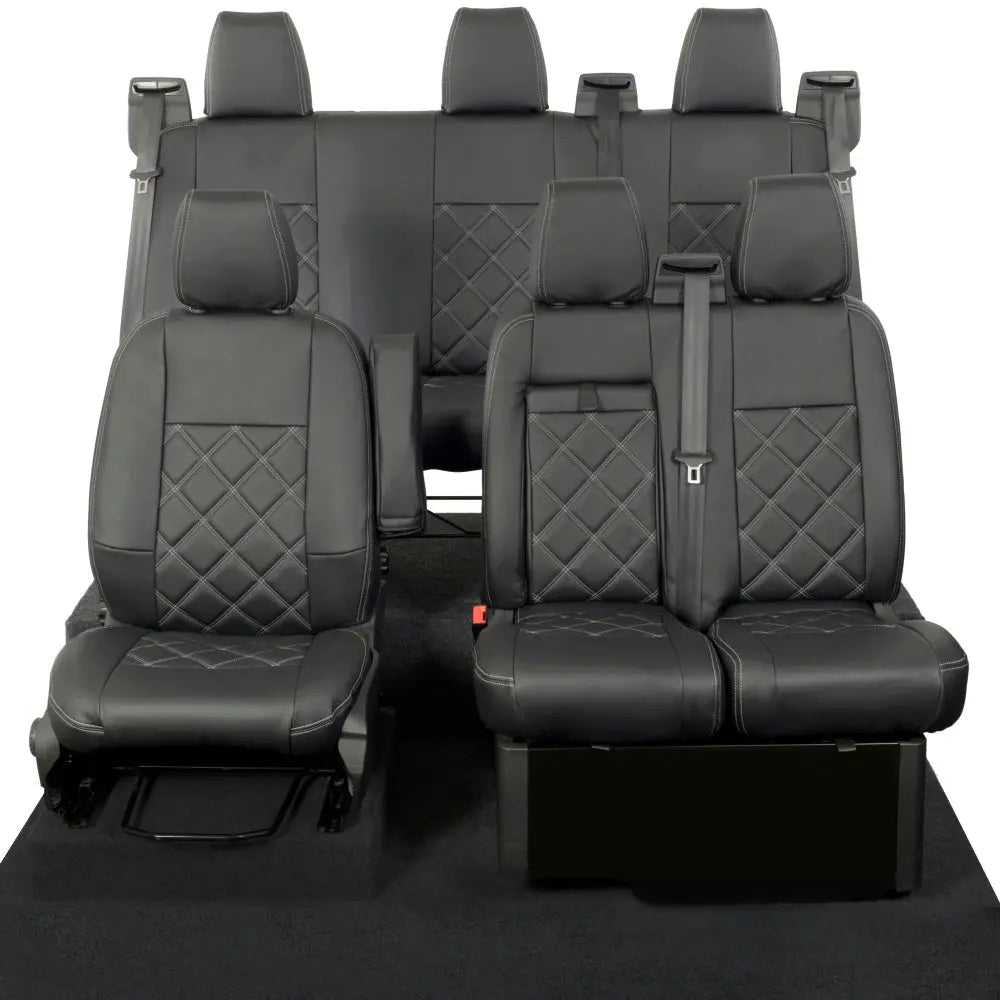 Ford Transit Custom Tailored Leatherette Seat Covers (2013-2023) - UK Custom Covers