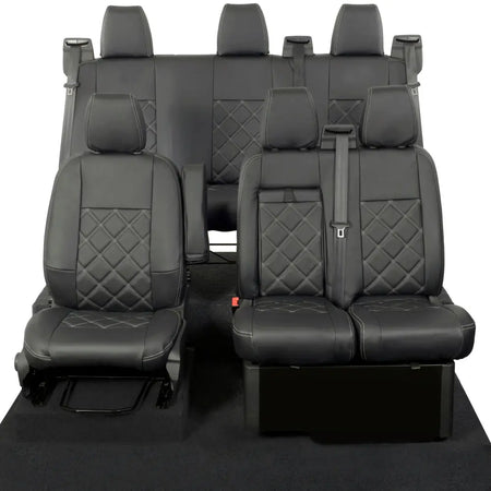 Ford Transit Custom Tailored Leatherette Seat Covers (2013-2023) - UK Custom Covers