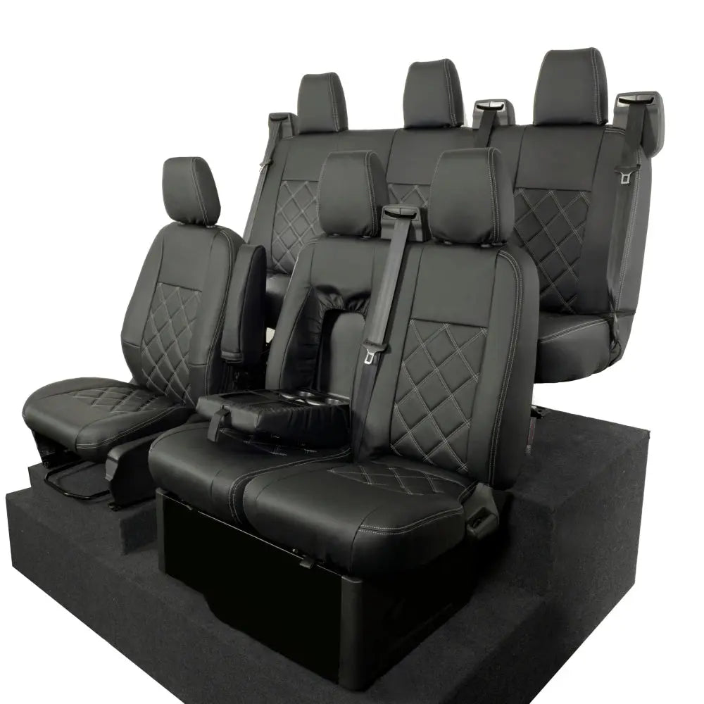 Ford Transit Custom Tailored Leatherette Seat Covers (2013-2023) - UK Custom Covers