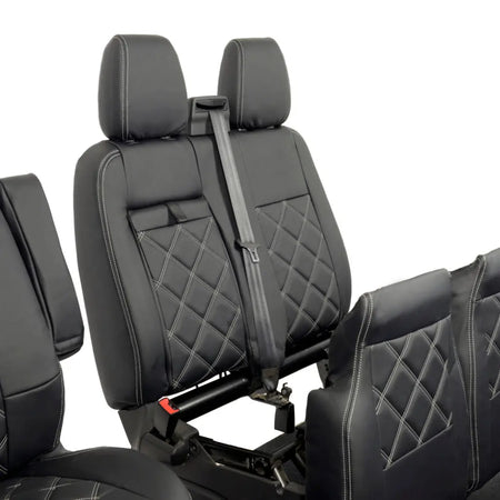 Ford Transit Custom Tailored Leatherette Seat Covers (2013-2023) - UK Custom Covers