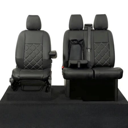 Ford Transit Custom Tailored Leatherette Seat Covers (2013-2023) - UK Custom Covers