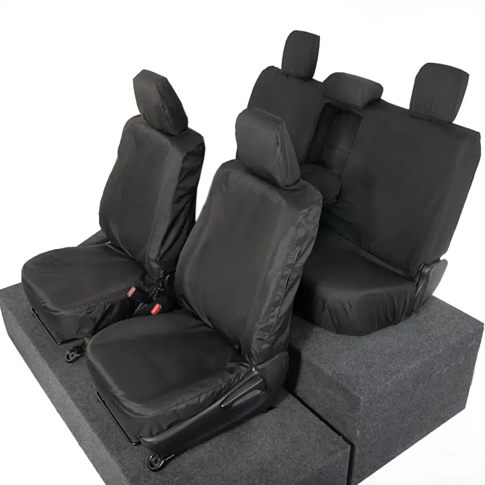 Toyota Hilux Tailored PU Seat Covers - UK Custom Covers