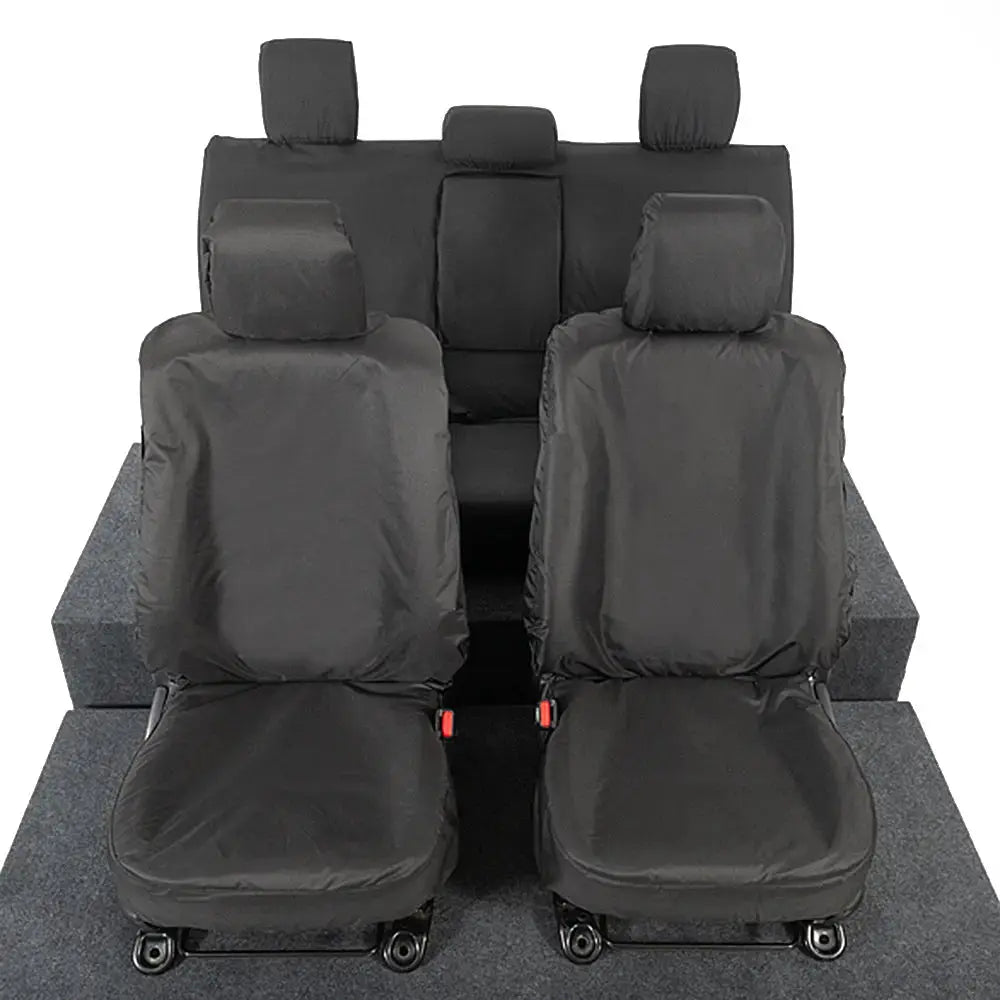 Toyota Hilux Tailored PU Seat Covers - UK Custom Covers