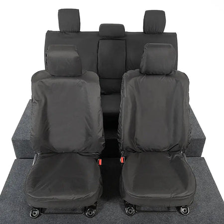 Toyota Hilux Tailored PU Seat Covers - UK Custom Covers