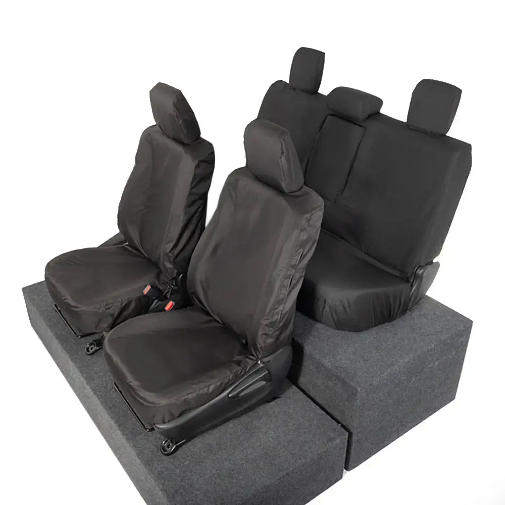 Toyota Hilux Tailored PU Seat Covers - UK Custom Covers
