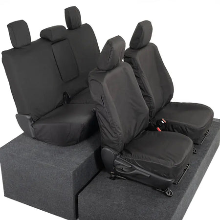 Toyota Hilux Tailored PU Seat Covers - UK Custom Covers