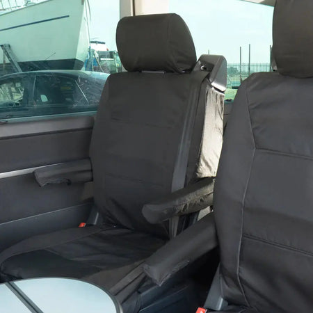 VW T6 / T6.1 Caravelle Tailored PU Seat Covers (2015 Onwards) - UK Custom Covers