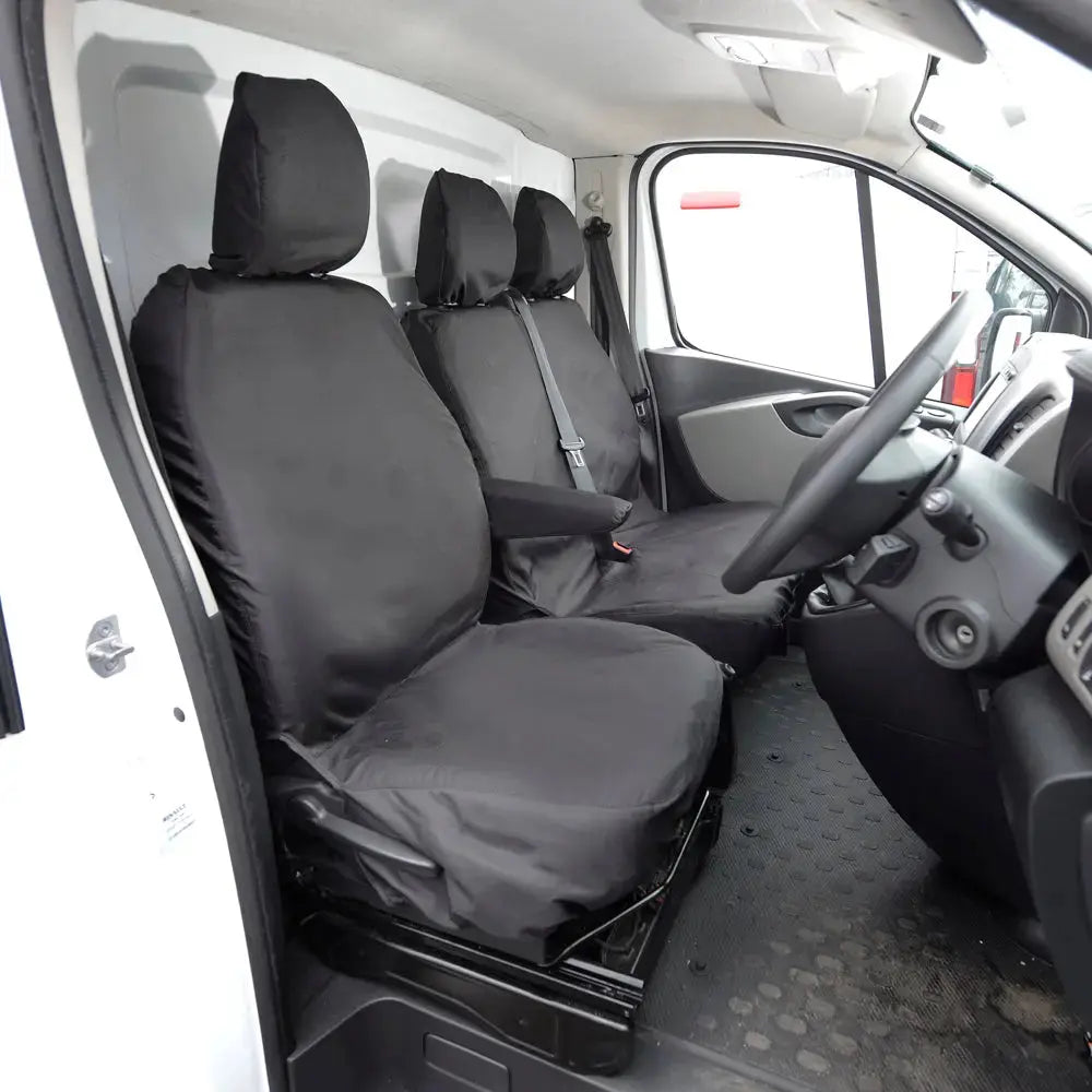 Vauxhall Vivaro Tailored PU Seat Covers - UK Custom Covers
