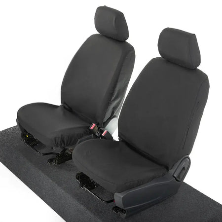 Ford Ranger Tailored PU Seat Covers - Black - UK Custom Covers