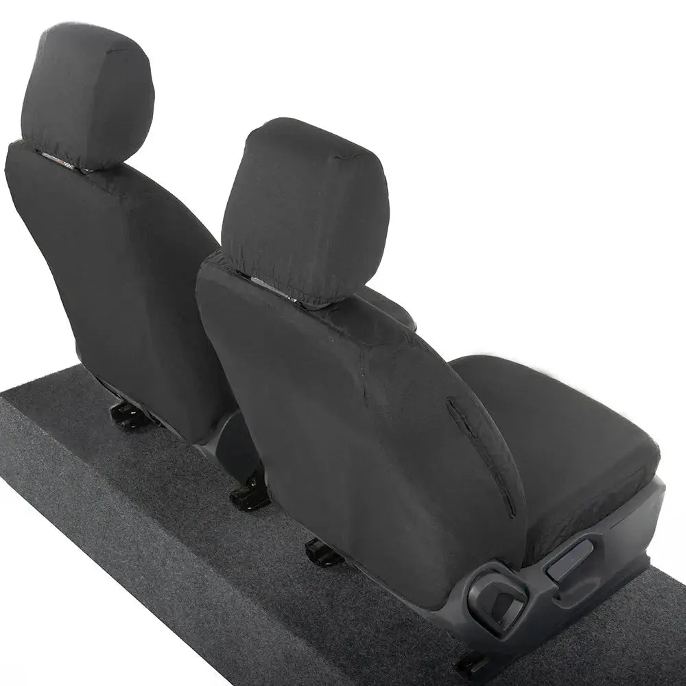 Ford Ranger Tailored PU Seat Covers - Black - UK Custom Covers