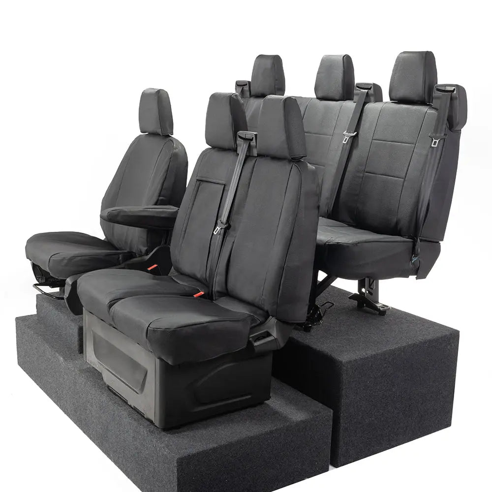 Ford Transit Custom Tailored Leatherette Seat Covers (2013-2023) - UK Custom Covers