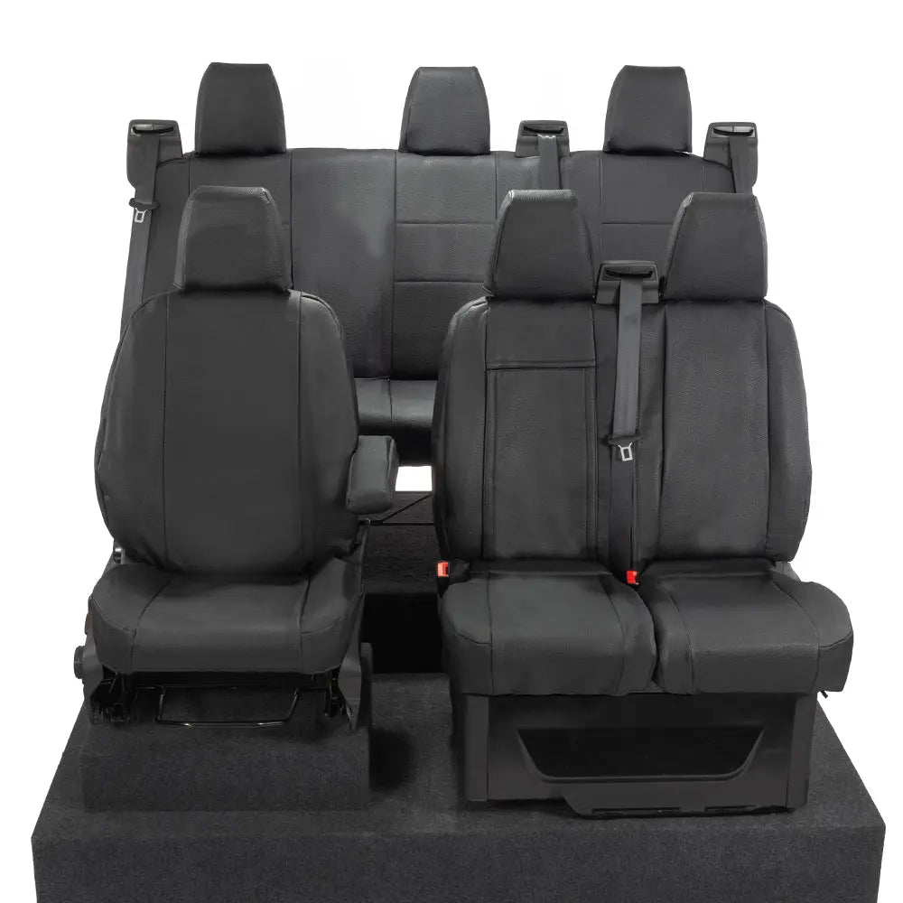 Ford Transit Custom Tailored Leatherette Seat Covers (2013-2023) - UK Custom Covers