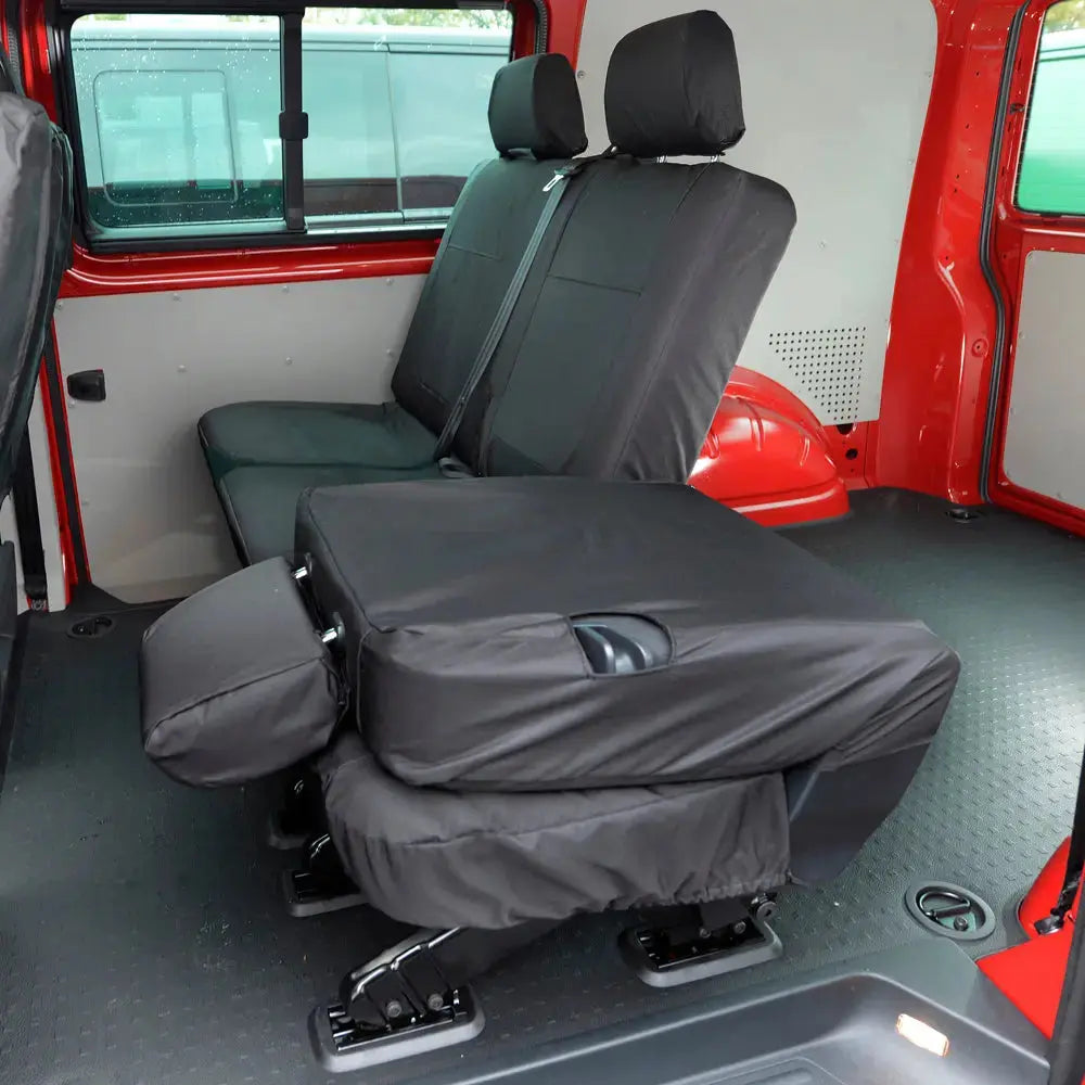 VW T6 / T6.1 Shuttle Tailored PU Seat Covers (2015 Onwards) - UK Custom Covers