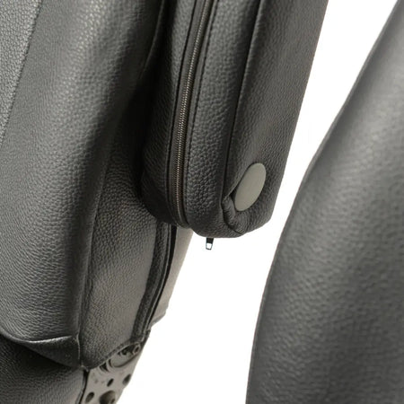 Ford Transit Van Tailored Leatherette Seat Covers - Black - UK Custom Covers