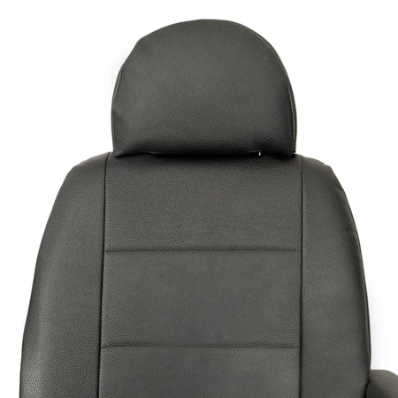 Ford Transit Van Tailored Leatherette Seat Covers - Black - UK Custom Covers