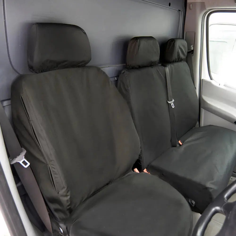 Mercedes Sprinter Van Tailored PU Seat Covers - UK Custom Covers