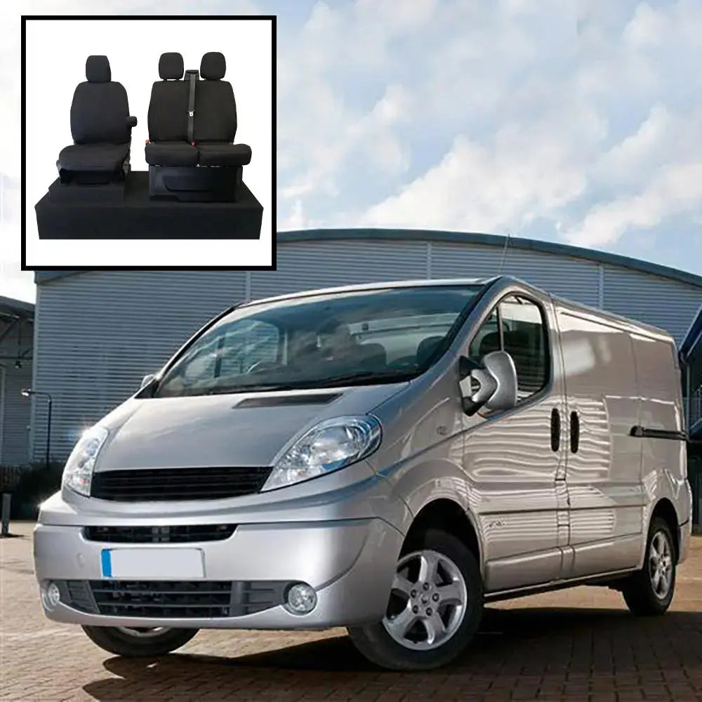 Renault Trafic Tailored PU Seat Covers - UK Custom Covers