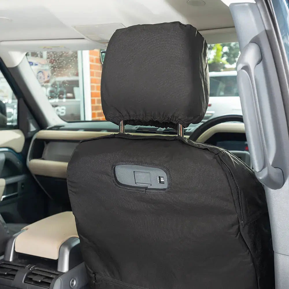 Fits Land Rover Defender 90 / 110 / 130 Tailored PU Seat Covers - UK Custom Covers