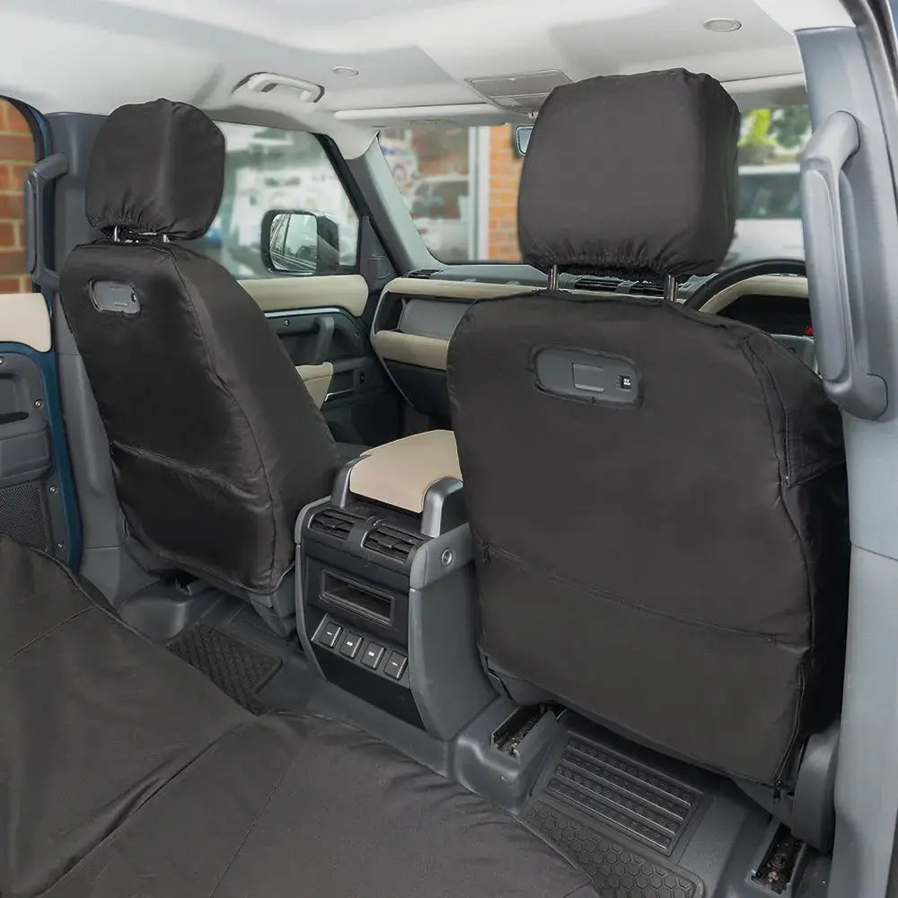 Fits Land Rover Defender 90 / 110 / 130 Tailored PU Seat Covers - UK Custom Covers