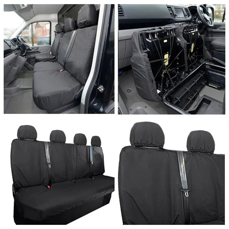 VW Crafter Tailored PU Seat Covers - UK Custom Covers