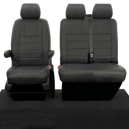 VW T5 / T5.1 Transporter Tailored Leatherette Seat Covers (2003-2015) - UK Custom Covers