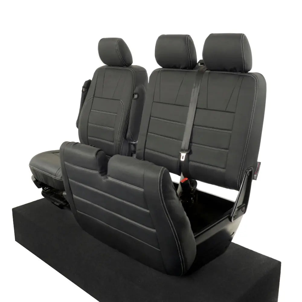 VW T5 / T5.1 Transporter Tailored Leatherette Seat Covers (2003-2015) - UK Custom Covers