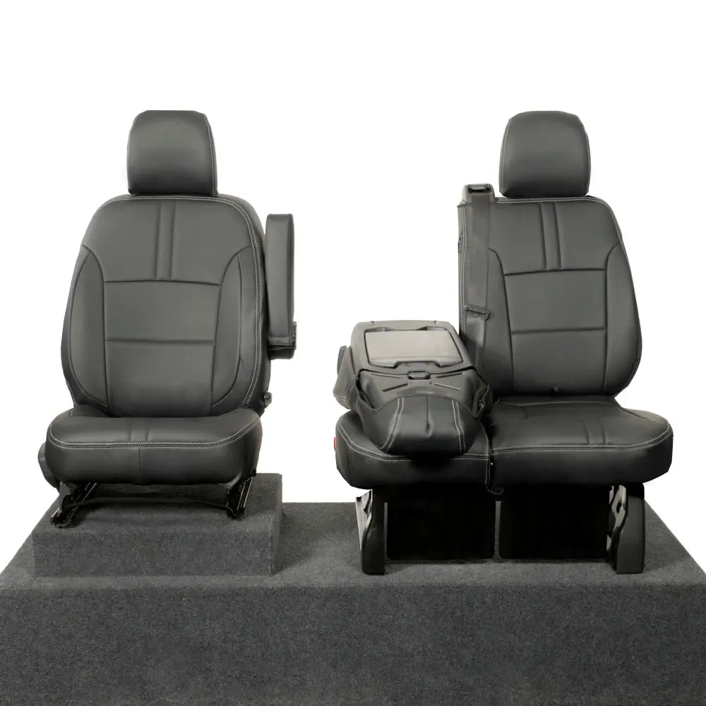 Fiat Talento Tailored Leatherette Seat Covers (2016 Onwards) - Black - UK Custom Covers