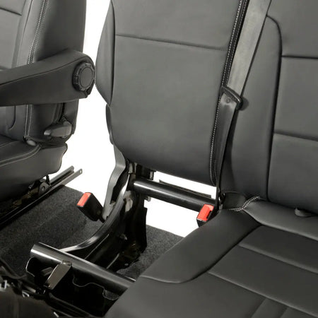 Renault Trafic Tailored Leatherette Seat Covers (2014 Onwards) - Black - UK Custom Covers