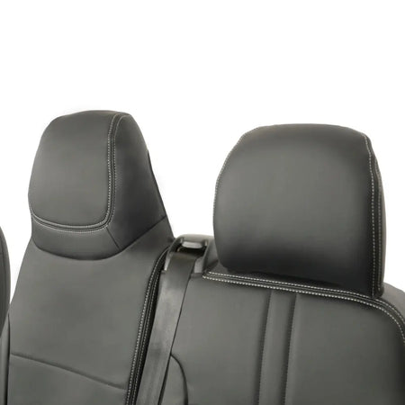 Renault Trafic Tailored Leatherette Seat Covers (2014 Onwards) - Black - UK Custom Covers