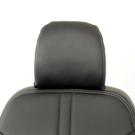 Renault Trafic Tailored Leatherette Seat Covers (2014 Onwards) - Black - UK Custom Covers