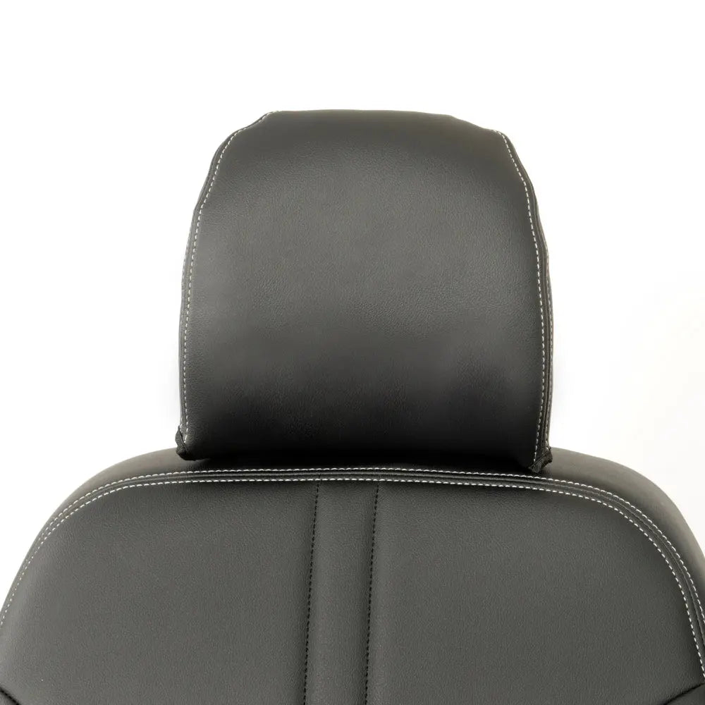 Fiat Talento Tailored Leatherette Seat Covers (2016 Onwards) - Black - UK Custom Covers