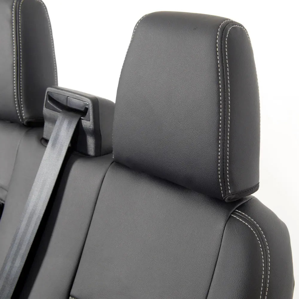 Ford Transit Van Tailored Leatherette Seat Covers - Black - UK Custom Covers