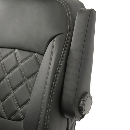 Renault Trafic Tailored Leatherette Seat Covers (2014 Onwards) - Black - UK Custom Covers