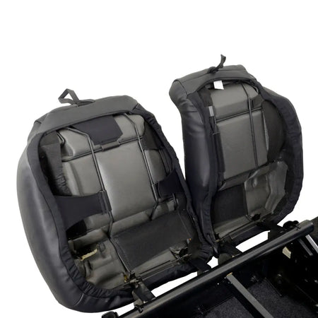 Fiat Talento Tailored Leatherette Seat Covers (2016 Onwards) - Black - UK Custom Covers