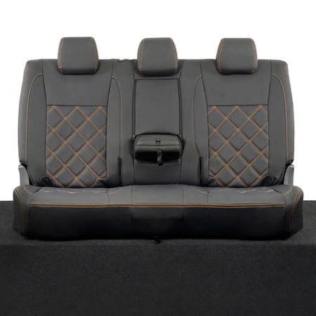 Ford Ranger Tailored Leatherette Seat Covers - Black - UK Custom Covers