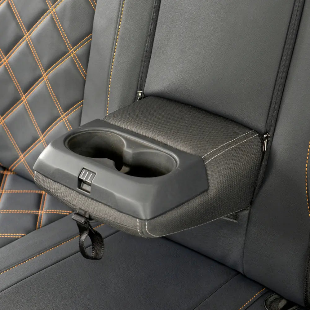 Ford Ranger Tailored Leatherette Seat Covers - Black - UK Custom Covers