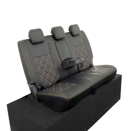 Ford Ranger Tailored Leatherette Seat Covers - Black - UK Custom Covers