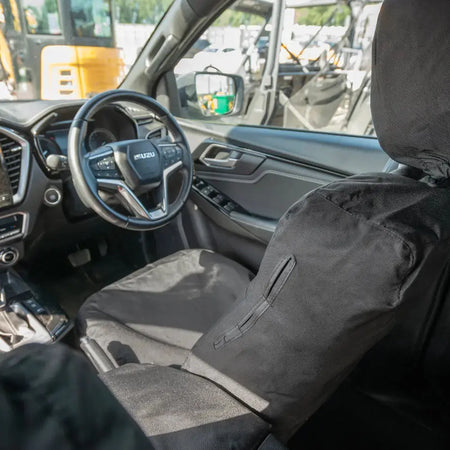 Isuzu D Max (Inc Tipper) Tailored PU Seat Covers - UK Custom Covers