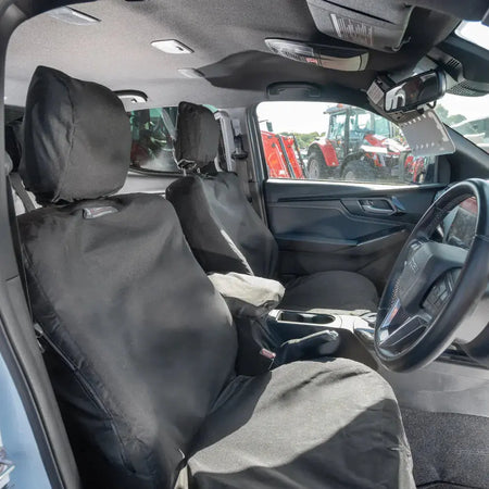 Isuzu D Max (Inc Tipper) Tailored PU Seat Covers - UK Custom Covers