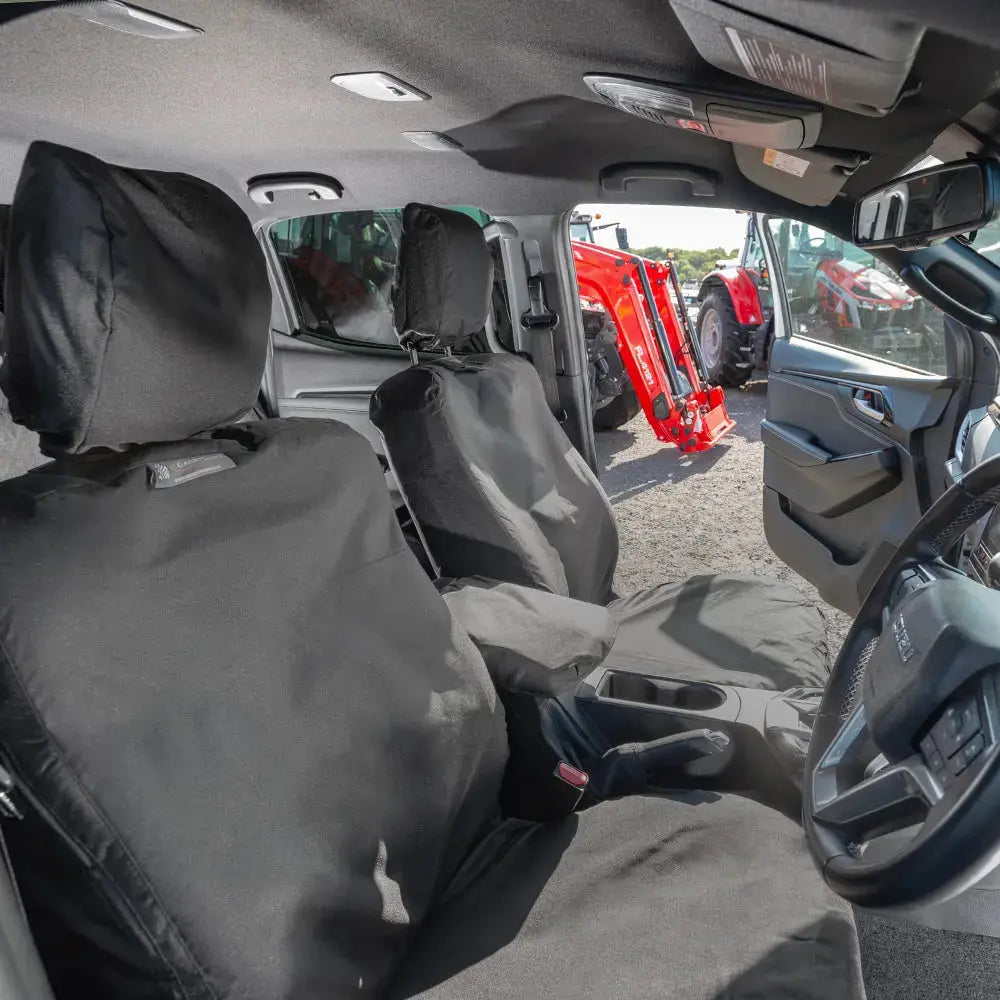 Isuzu D Max (Inc Tipper) Tailored PU Seat Covers - UK Custom Covers