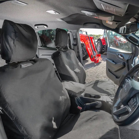 Isuzu D Max (Inc Tipper) Tailored PU Seat Covers - UK Custom Covers