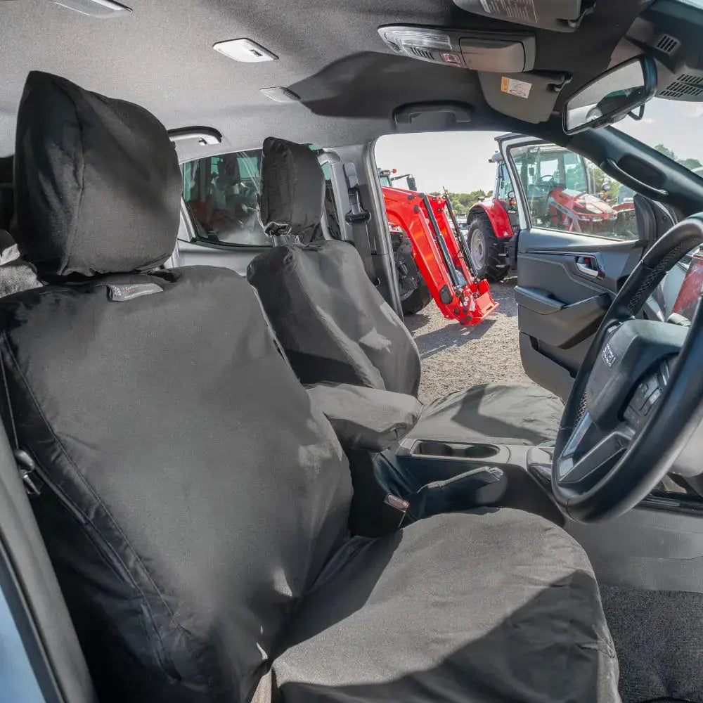 Isuzu D Max (Inc Tipper) Tailored PU Seat Covers - UK Custom Covers